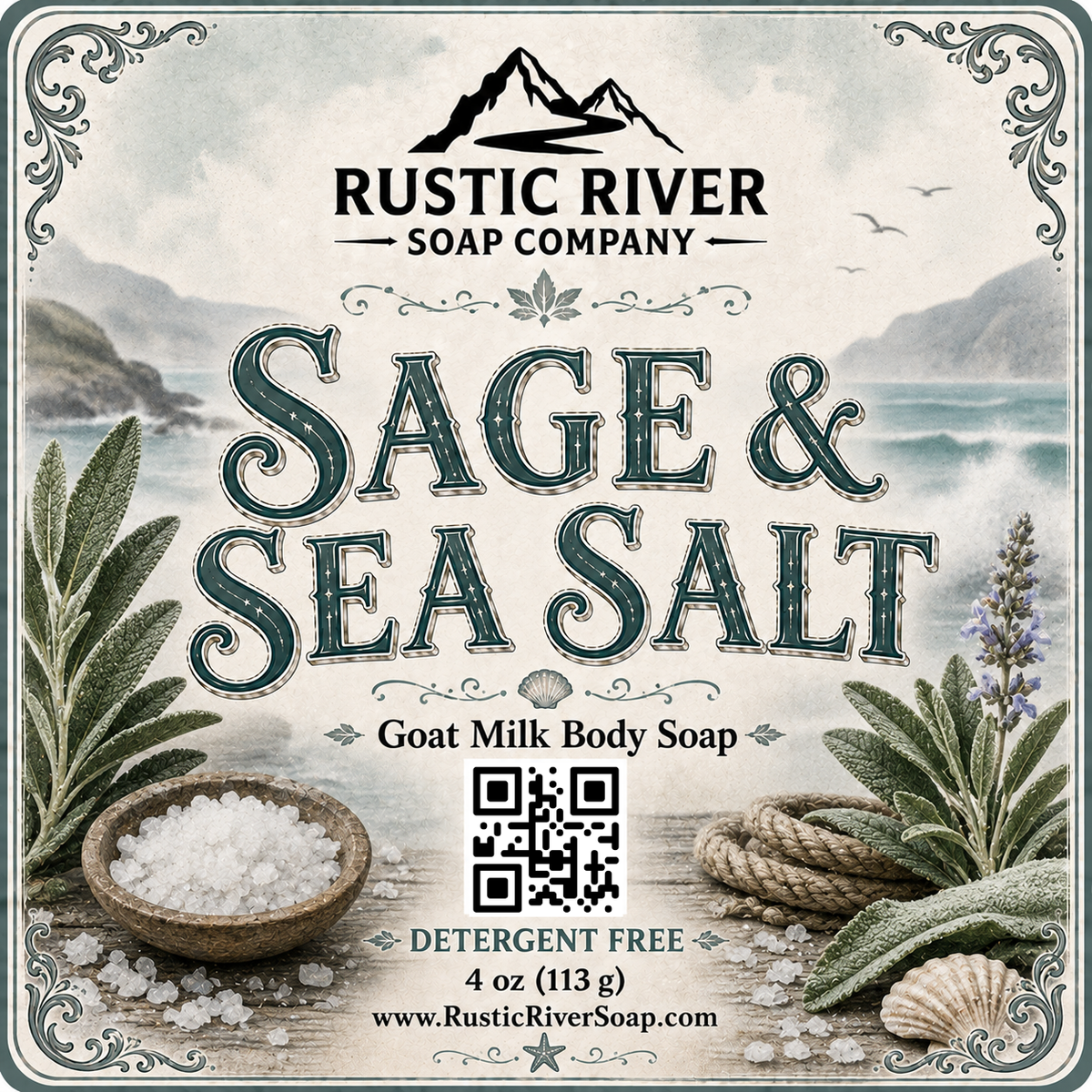 Sage & Sea Salt