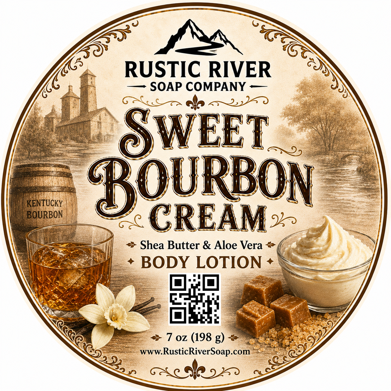 Sweet Bourbon Cream Lotion